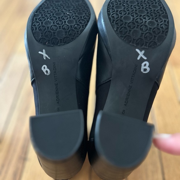 🔥NWOT Adrienne Vittadini Rudd ankle boots. Faux leather stretch upper. Sz 8 - Picture 13 of 15